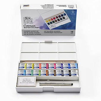 Winsor and Newton Cotman Watercolour Deluxe Sketchers Box