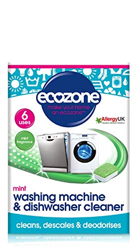 Ecozone Wash Machine & Dishw Cleaner Tablets - Mint 6s