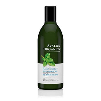 Avalon Organics Revitalizing Peppermint Bath & Shower Gel 350ml
