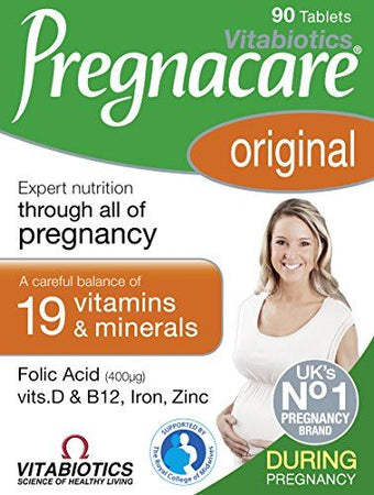 Pregnacare Vitabiotics Original Dietary Supplement 90 Tablets
