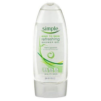 Simple Kind To Skin Refreshing Shower Gel 250ml