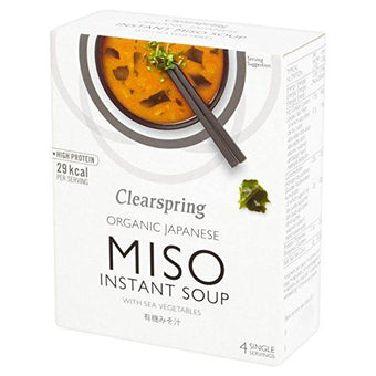 Clearspring Instant Miso Soup - Organic (10g x 4)