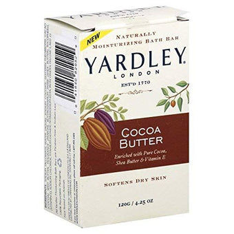 Yardley Cocoa Butter Bath Naturally Moisturizing soap
