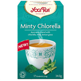 Yogi Tea Minty Chlorella Tea 17 Bags