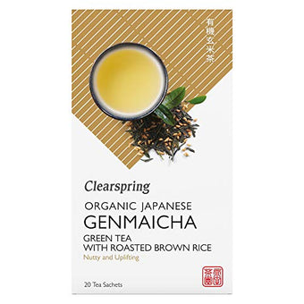 Clearspring Organic Japanese Genmaicha Tea 20 Bags