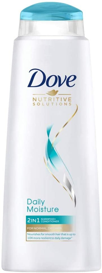 Dove Daily Moisture 2 in 1 Shampoo & Conditioner 400ml
