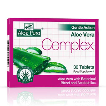 Aloe Pura Aloe Vera Gentle Action Colax Tablets 30s
