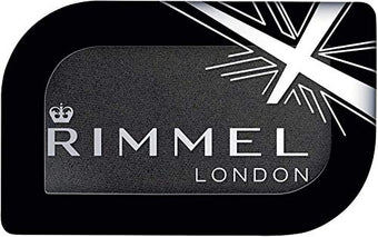 Rimmel London MagnifEyes Mono Eye Shadow, 014 Black Fender, 3.6 g
