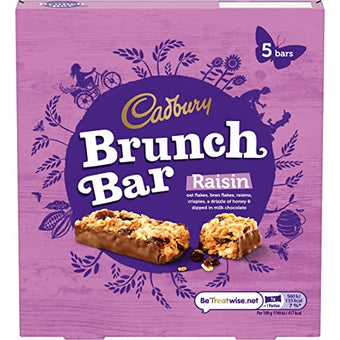 Cadbury Brunch Bar Raisin X 6 210G