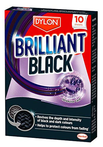 Dylon Brilliant Black 10 Sheets