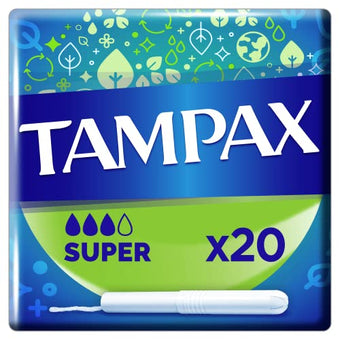 Tampax Tampons Blue Box Super X 20