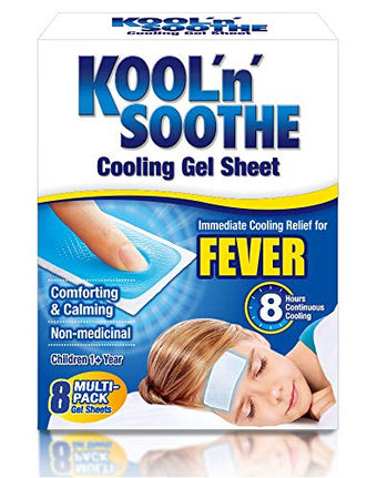 Kool N Soothe Kool 'n' Soothe Cooling Strip Sachets Kids Multipack 8