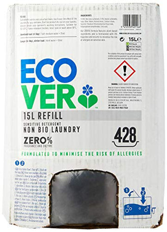Ecover Zero Laundry Liquid 15Ltr