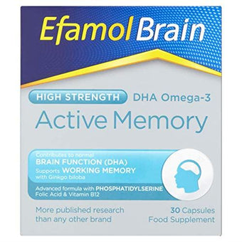 Efamol Efalex Active 50  30 Capsules