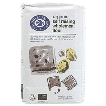 Doves Farm Wholemeal Self Raising Flour - Organic 1kg