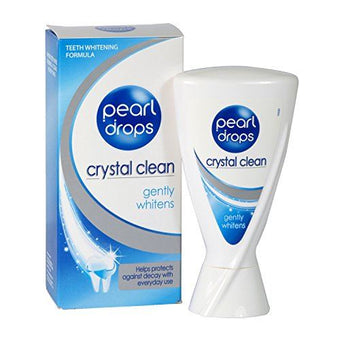 Pearl Drops Crystal Clean Gently Whitening Toothpaste 50ml