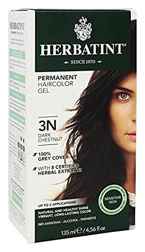 Herbatint Permanent Herbal Haircolour Gel 3N Dark Chestnut - 135 mL