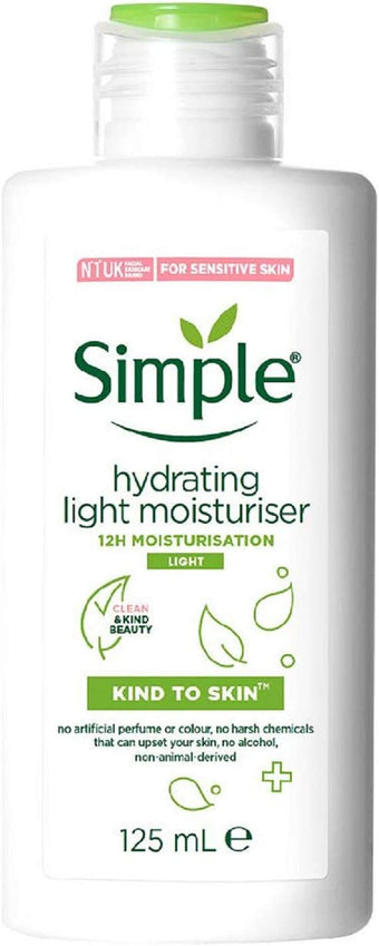 Simple Kind To Skin Hydrating Light Moisturiser 125ml