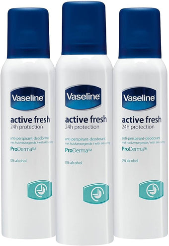 Vaseline Intensive Care. Active Fresh. Anti-Respirant Proderma 0% Alc. 150 ml