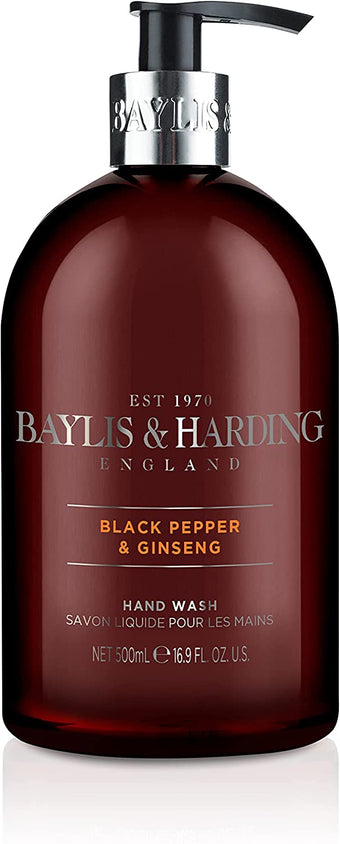 Baylis and Harding Hand WashBlack Pepper and Ginseng 500 ml