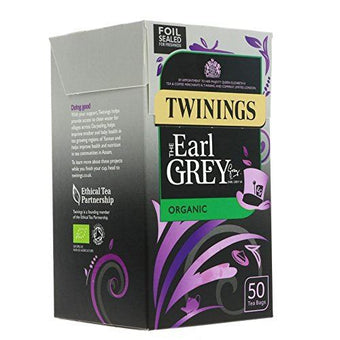 Twinings Aromatics Organic Earl Grey Tea Bag (50 tea bags) - 125g