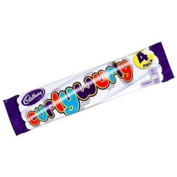 Cadbury Curly Wurly Chocolate Bar 5 Bars Each