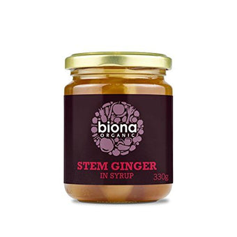 Biona Stem Ginger In Syrup 330g