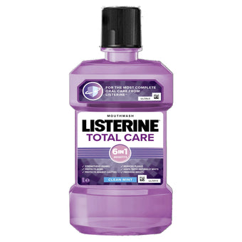 Listerine Antibacterial Mouthwash Total Care Clean Mint 250Ml
