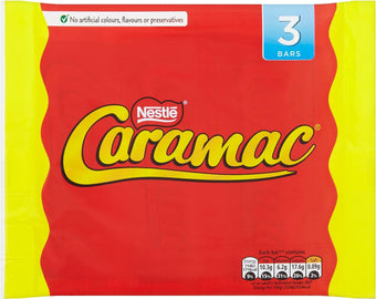 Nestle Caramac Bars 3 X 30g