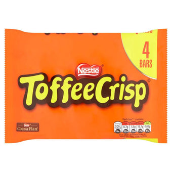Nestle Toffee Crisp 4 Bars 124g