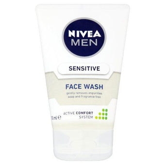 Nivea Men Sensitive Face Wash, 100 ml