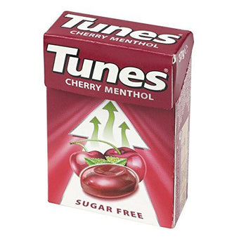 Tunes Cherry Menthol Sugar Free X 37g
