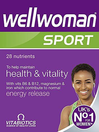 Vitabiotics Wellwoman Sport And Fitness Tablets 30 Capsules