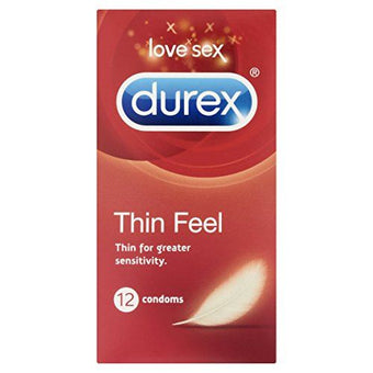 Durex Condoms Pack Of 12 (Thin Feel)