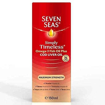 Seven Seas Cod Liver Oil Extra High Strength Liquid 150ml