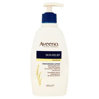 Aveeno Skin Relief Moisturising Body Lotion With Shea Butter (300ml)