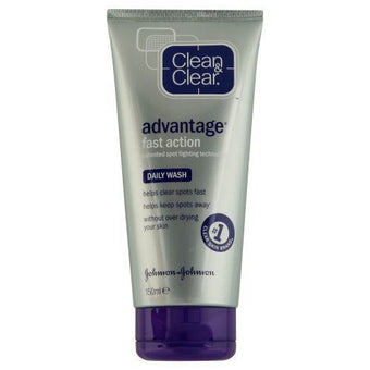 Clean And Clear Advantage Fast Action Daily Wash 150ml