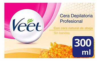 Veet 300g professional Warm Wax Natural Beeswax Stripless