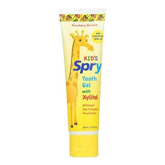 Spry Kids Tooth Gel Strawberry & Banana 60ml