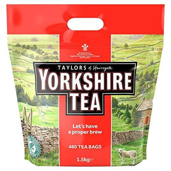 Yorkshire Tea 480 Teabags - 1.5kg