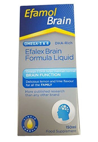 Efalex Omega 3 6 Food Supplement Lemon