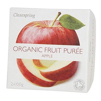 Clearspring  Apple Puree 100g x 2