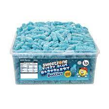 Sweetzone Fizzy Blue Bottles Tub 960g