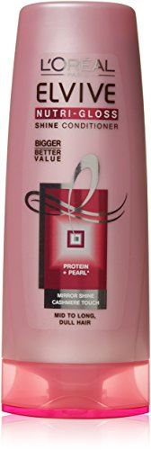 L'Oreal Elvive Nutri Gloss Shine Dull Hair Conditioner 500ml