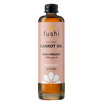 Fushi Carrot Organic Oil 100ml extra Virgin Biodynamic Harvested Cold Pressed