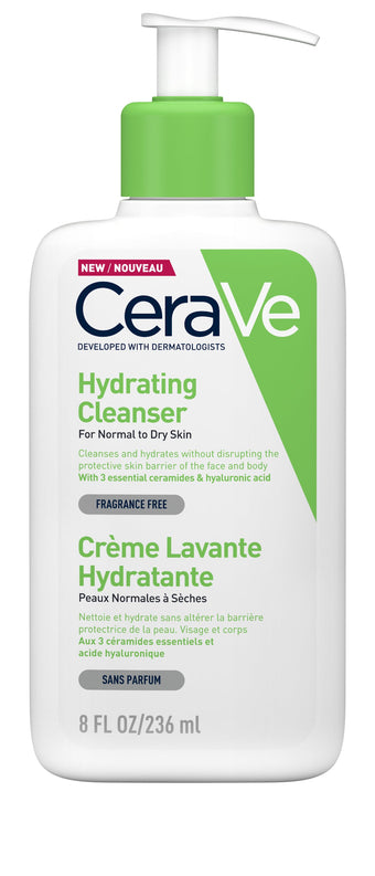 CeraVe Hydrating Cleanser for Normal to Dry Skin 236ml