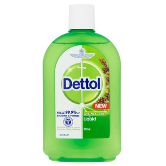 Dettol disinfectant Pine kills 99.9% Bacteria & Virus - 250ML
