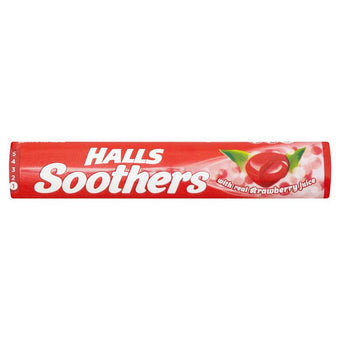 Halls Soothers Strawberry 45g