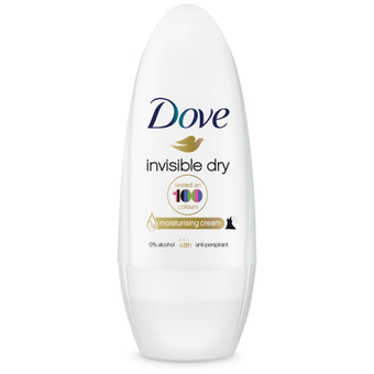 Dove Invisible Dry Antiperspirant Deodorant Roll On 50ml