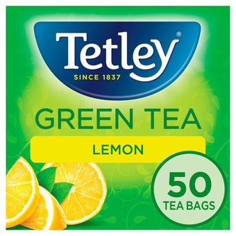 Tetley Green Lemon 50 Teabags 100g